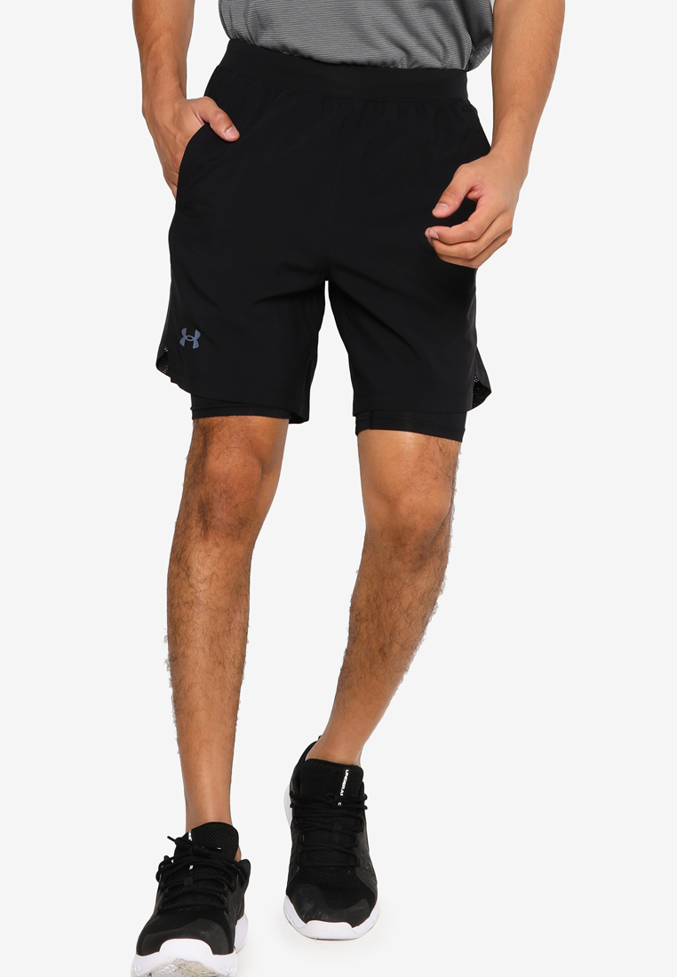 美品 CHALLENGER MESH TRACK SHORTS-