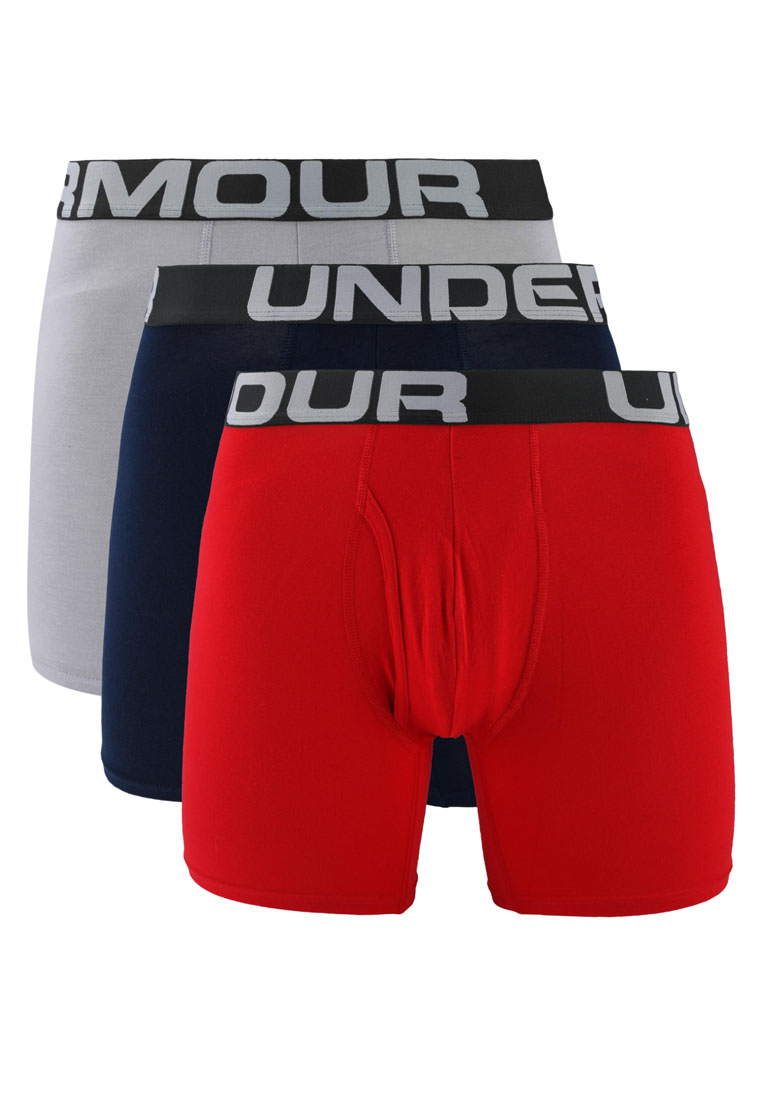 Under Armour UA Charged Cotton 6-Inch 3-Pack Boxers