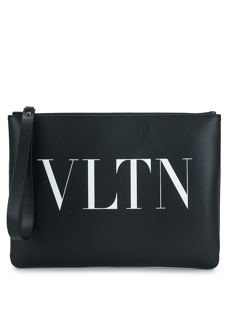 Valentino VLTN LOGO皮革手袋（tr）