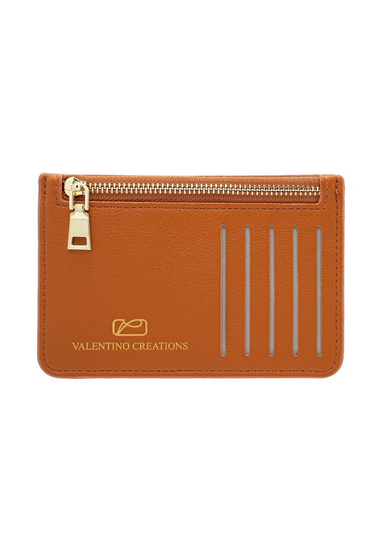 Valentino Creations Kesley Card Holder with Multi Card Slot & Coins Compartment