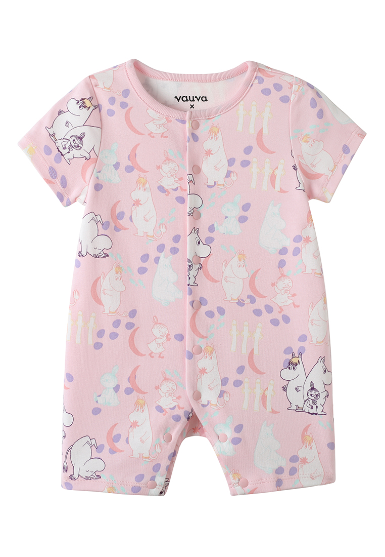 Vauva x Moomin 印花短袖連身衣