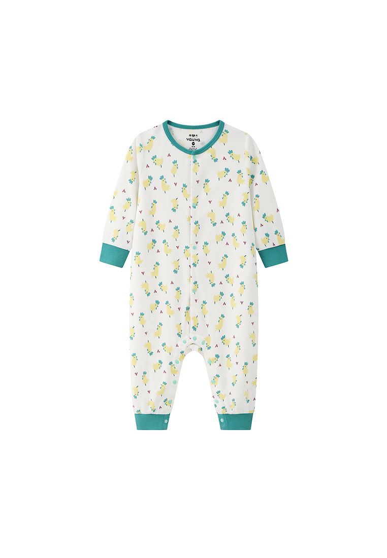 Vauva BBNS - 嬰兒吸濕排汗長袖連身衣 2件裝