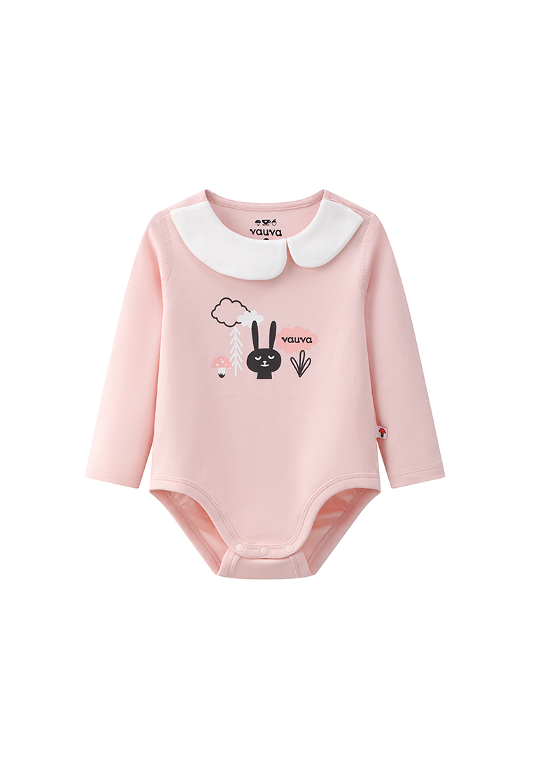 Vauva BBNS - 嬰兒抗菌防蟎有機棉包屁衣 2件裝