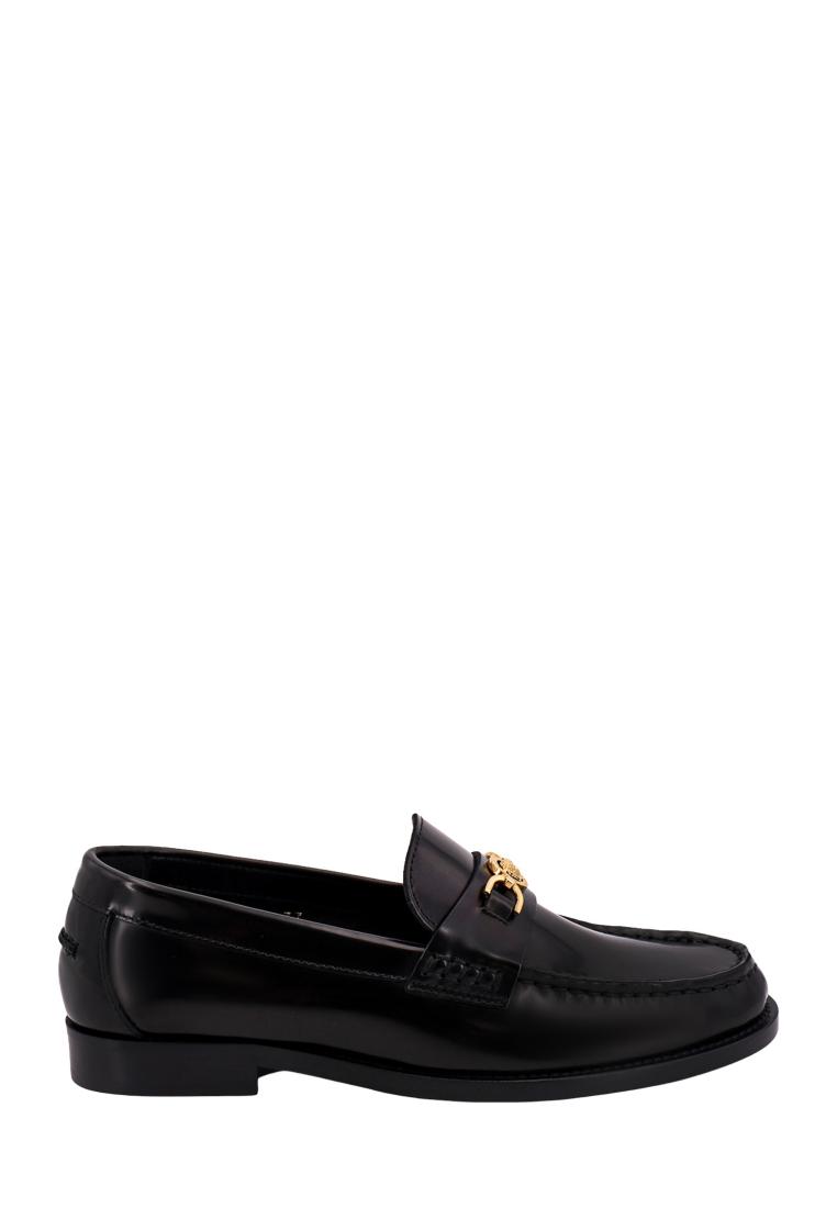 Versace Leather loafer - VERSACE - Black