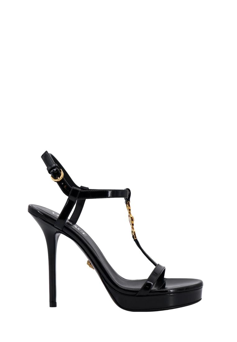 Versace Patent leather sandals - VERSACE - Black