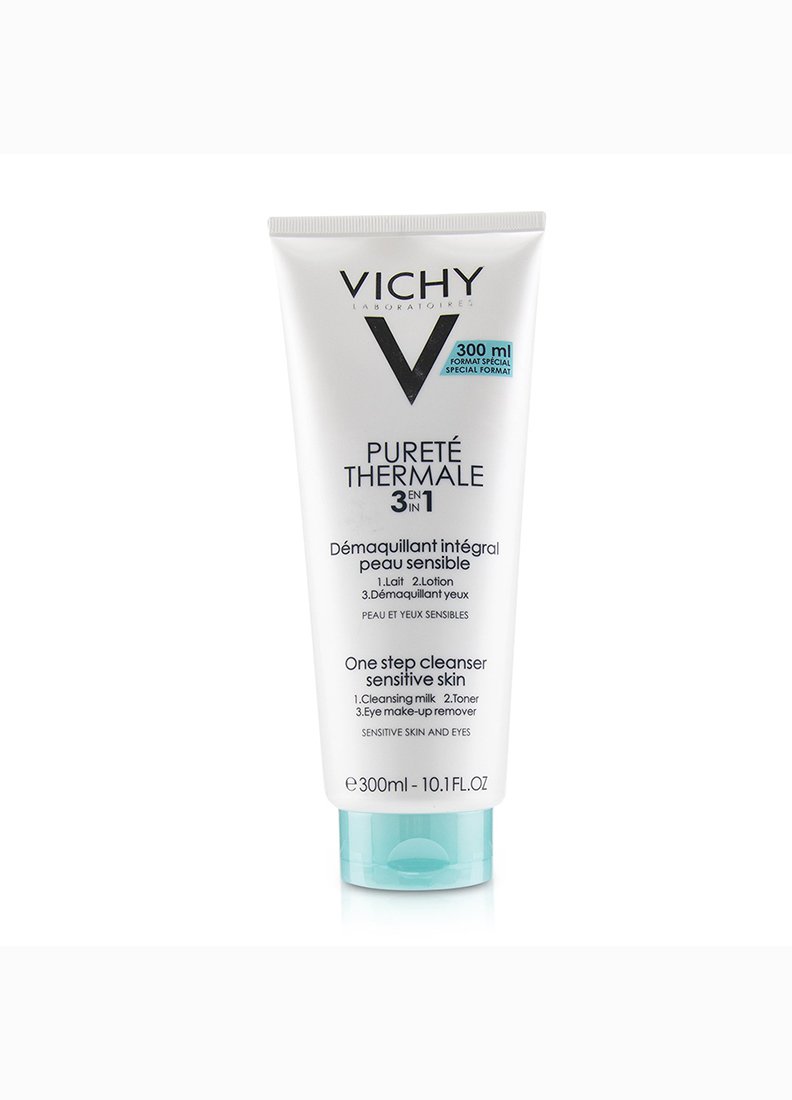 Vichy VICHY - 溫和鎮靜3合1卸妝潔面凝膠 (敏感肌膚) 300ml/10.1oz