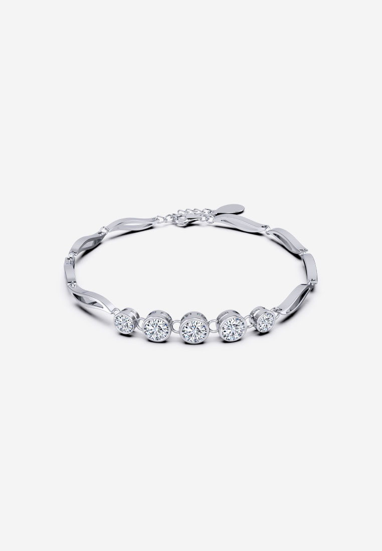 Vinstella Jewellery Vinstella Quartz Diamond Bracelet (69346)