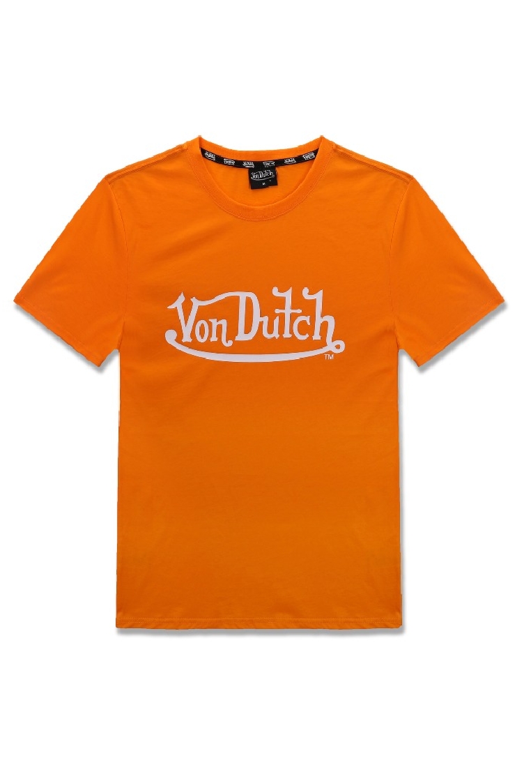 Von Dutch Unisex Orange T-Shirt
