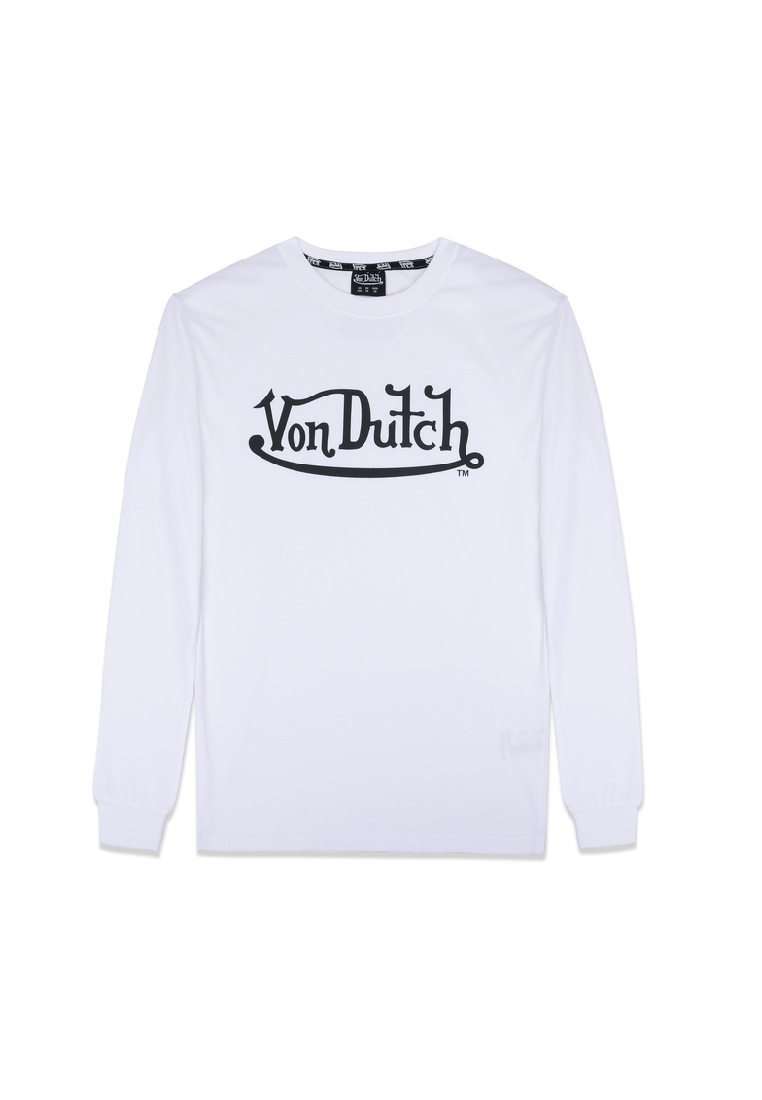 Von Dutch Unisex White Sweater