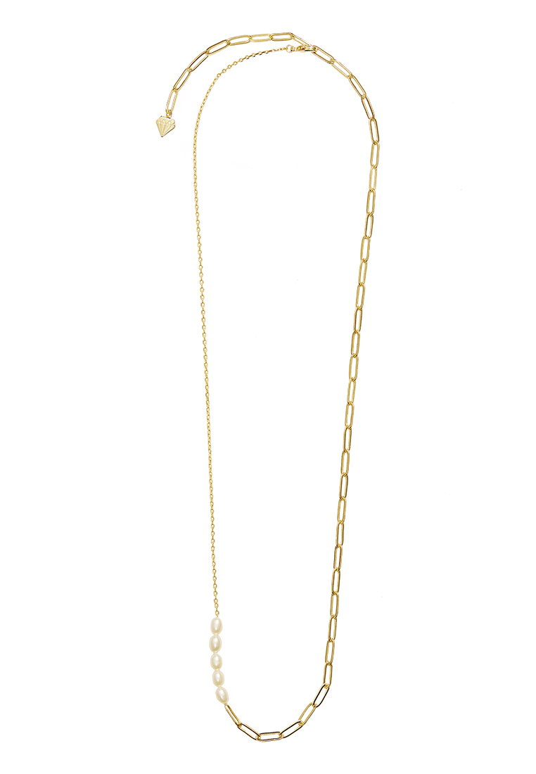 Wanderlust + Co Sea of Light Gold Necklace