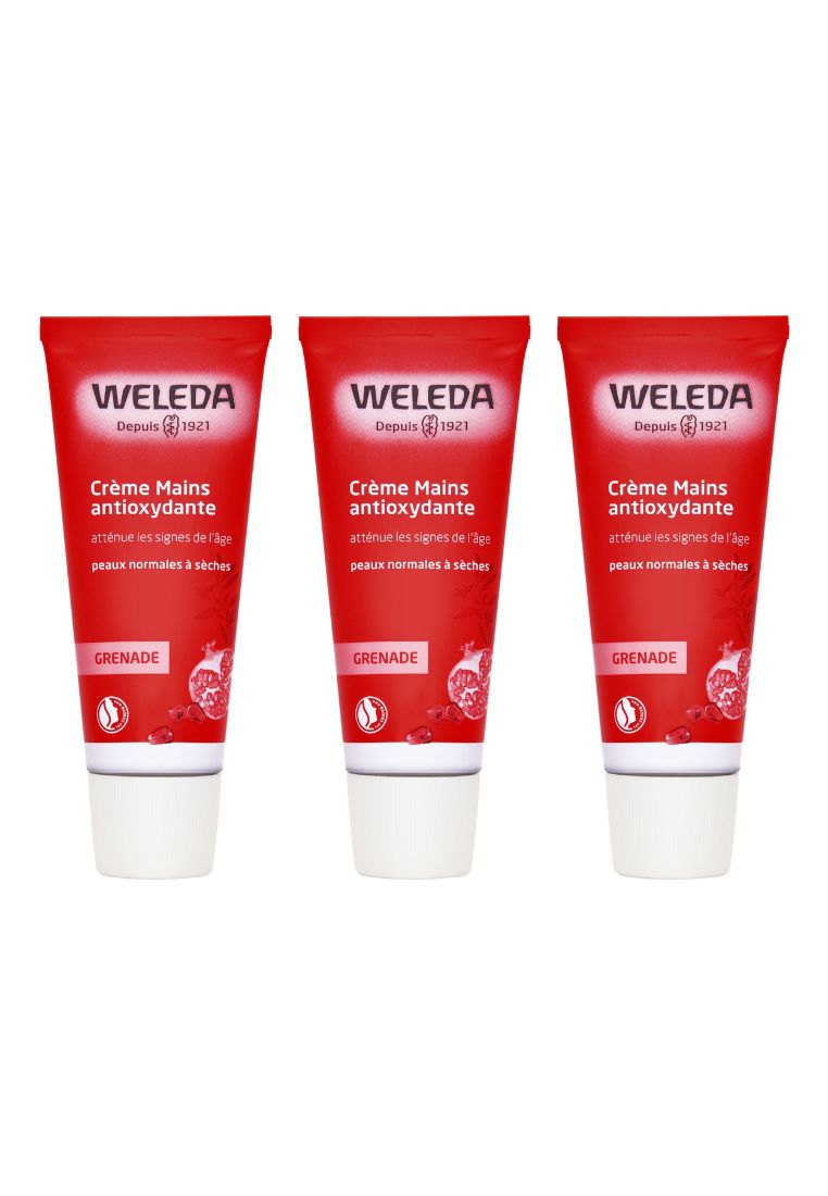 weleda 3入 石榴再生護手霜 50ml