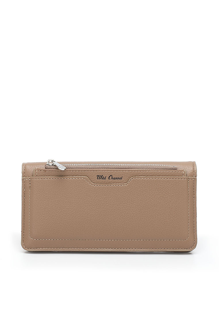 Wild Channel 2 In 1 Long Purser with Coin Purse - Khaki