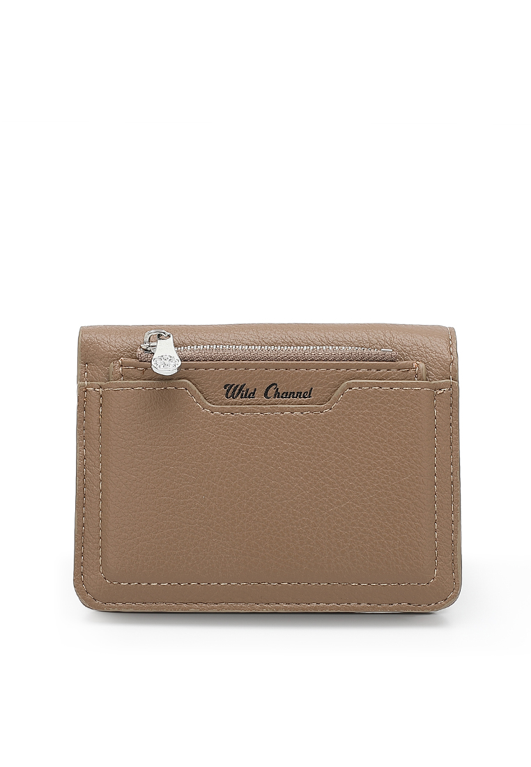 Wild Channel 2 In 1 Long Purser with Coin Purse - Khaki