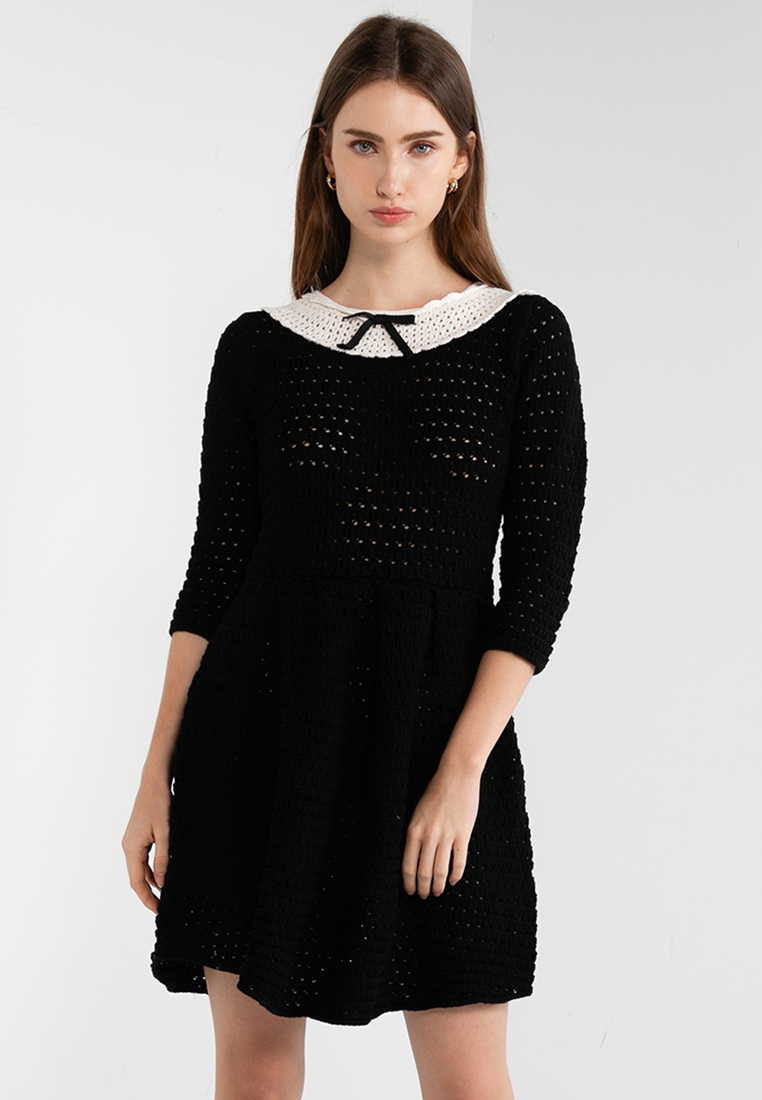 ZARA Crochet Mini Dress