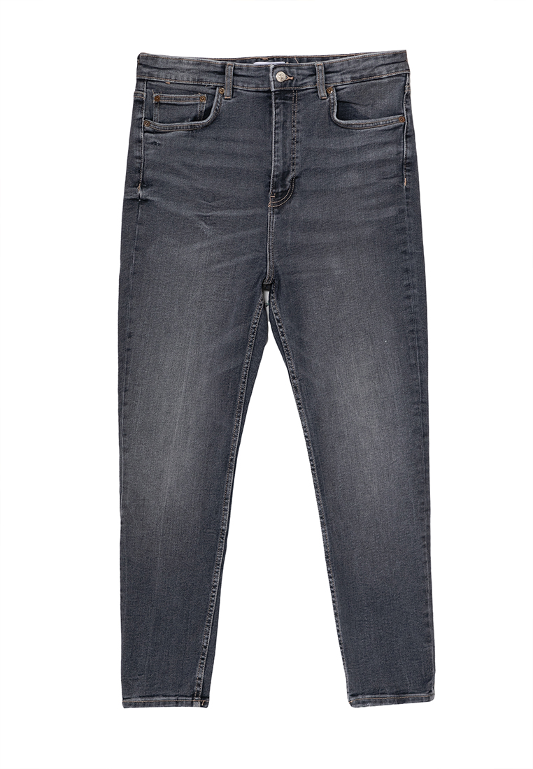 ZARA High-rise Straight-fit TRF Jeans